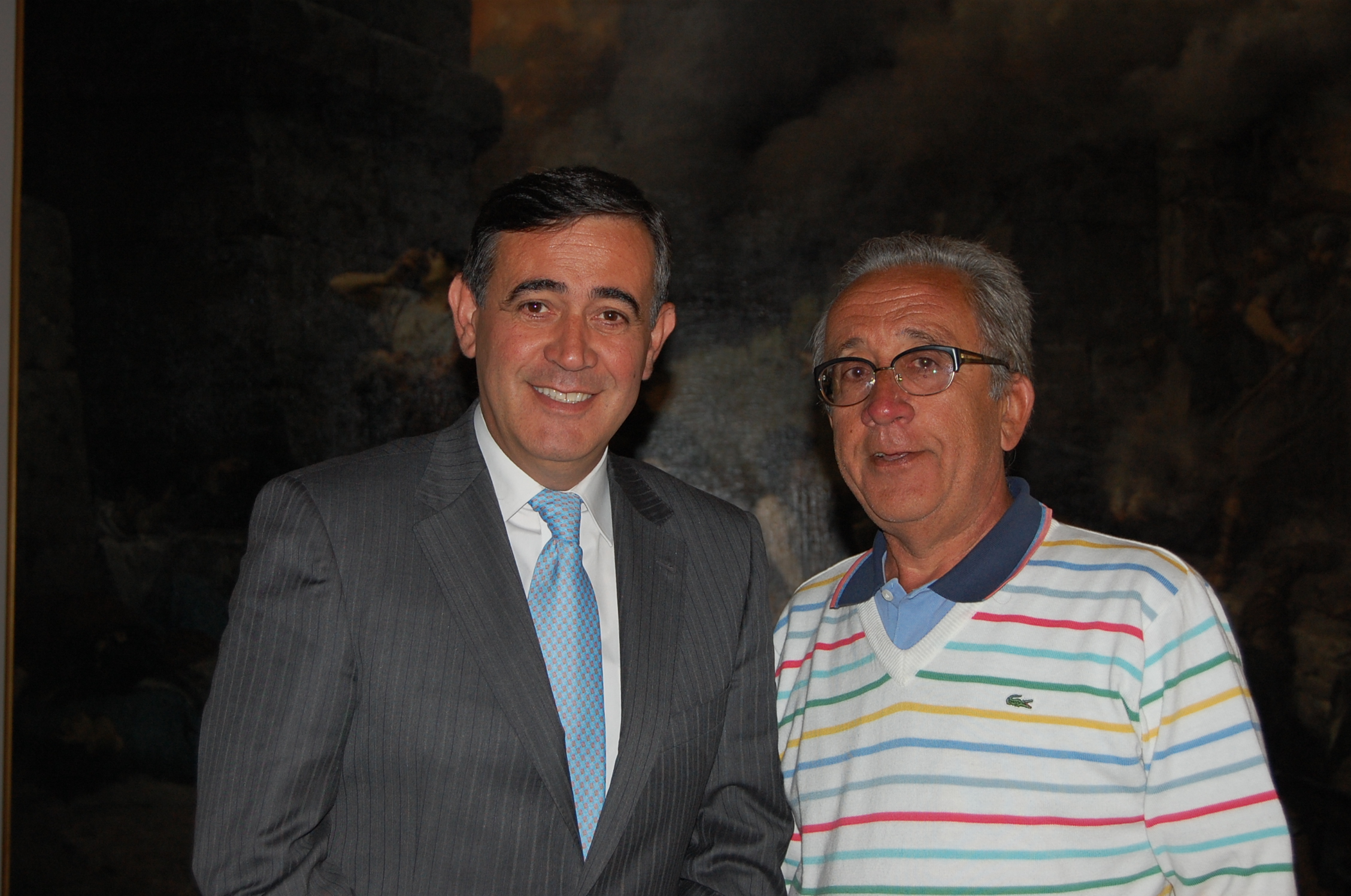 ENCUENTRO ENTRE EL PRESIDENTE DE LA DIPUTACIÓN Y EL CENTRO SORIANO NUMANCIA DE BUENOS AIRES